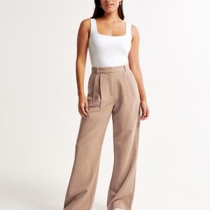 Curve Love A&F Sloane Tailored Pant